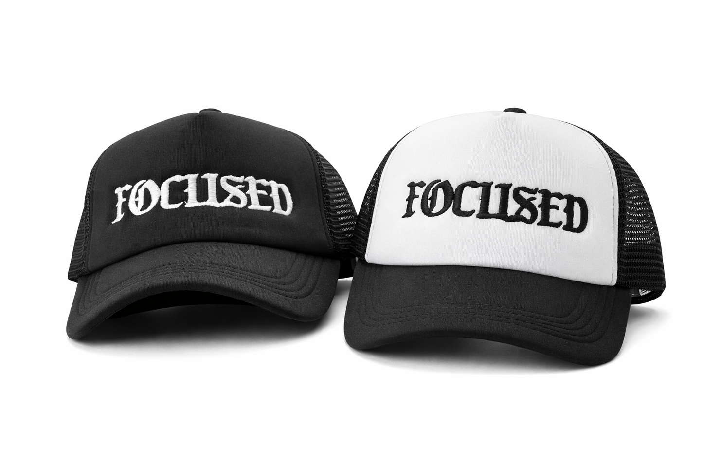 FOCUSED PRESSURE trucker cap