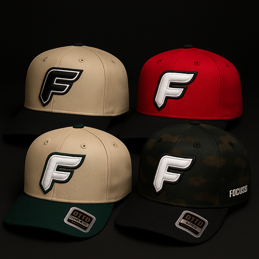 Focused Mindset – Premium F Logo Snapback Collection preorder