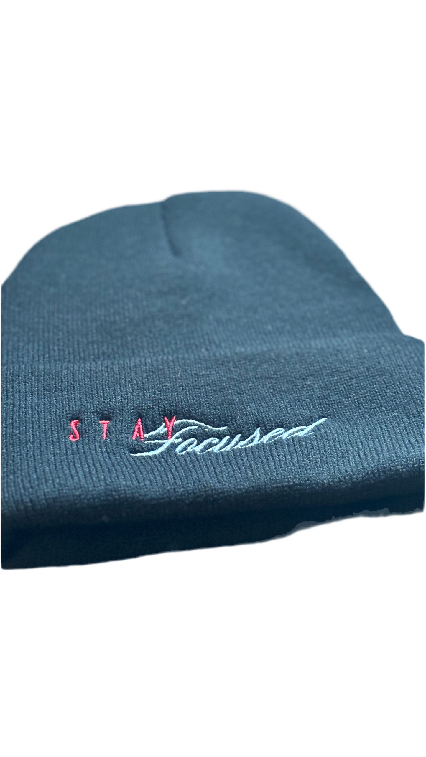 “Stay Focused” beanie