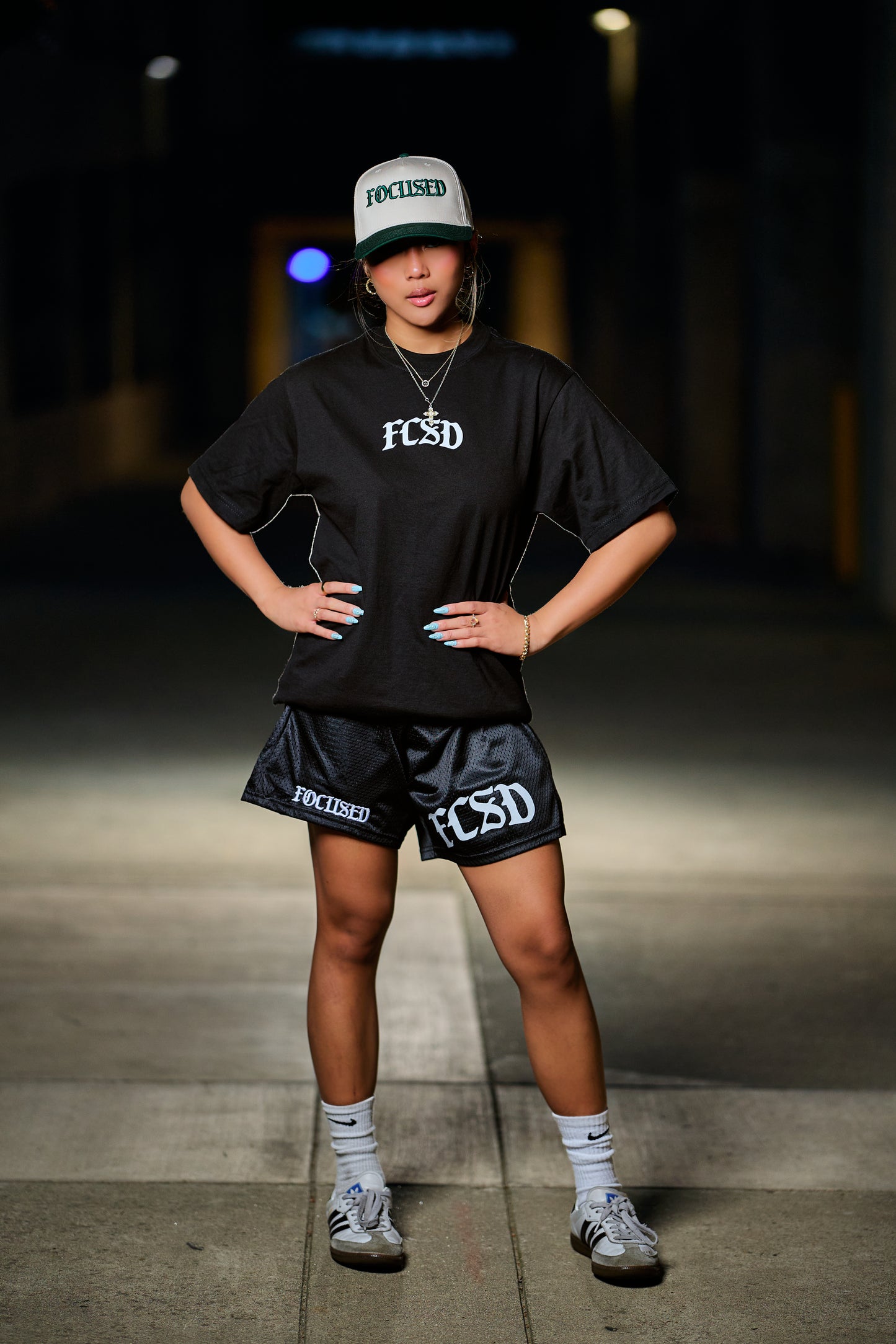 Focused “Pressure” mesh 7’ shorts