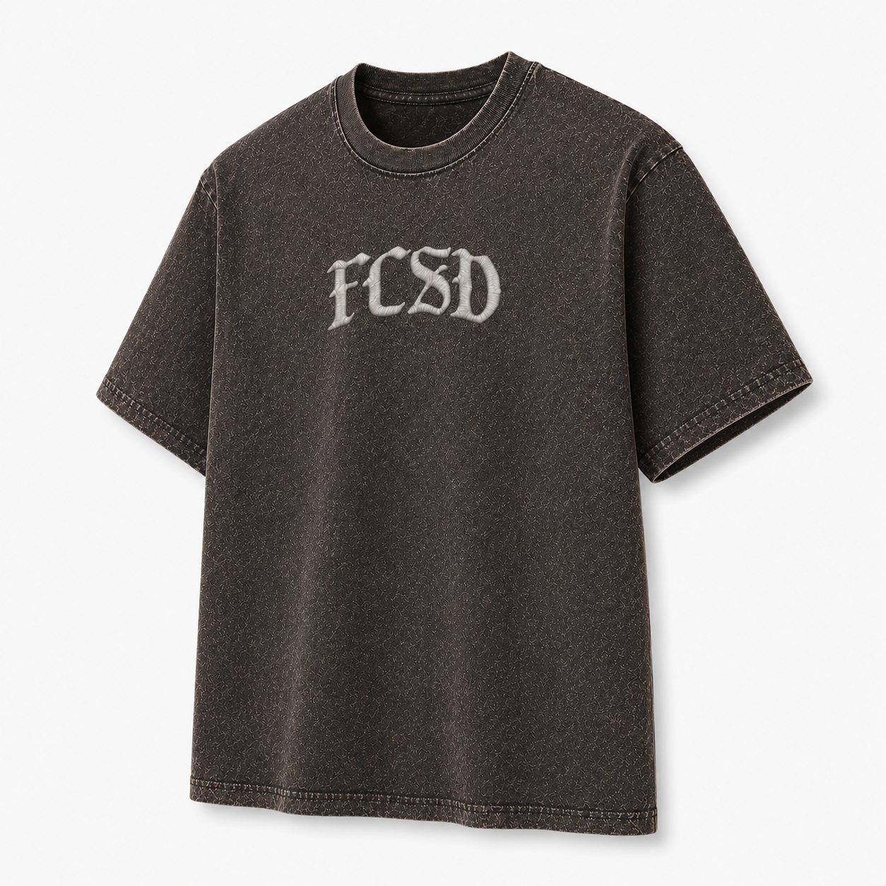 FCSD Mineral-Wash Embroidered Tee