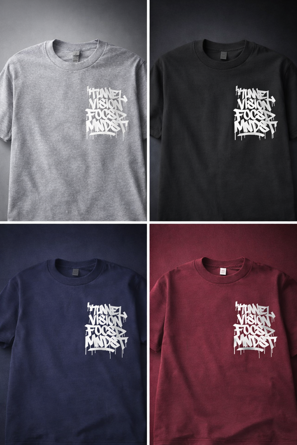 Tunnel Vision – Focused Mindset Tee