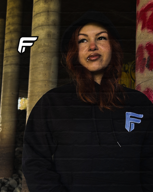 “Fearless” Focused classic hoodie