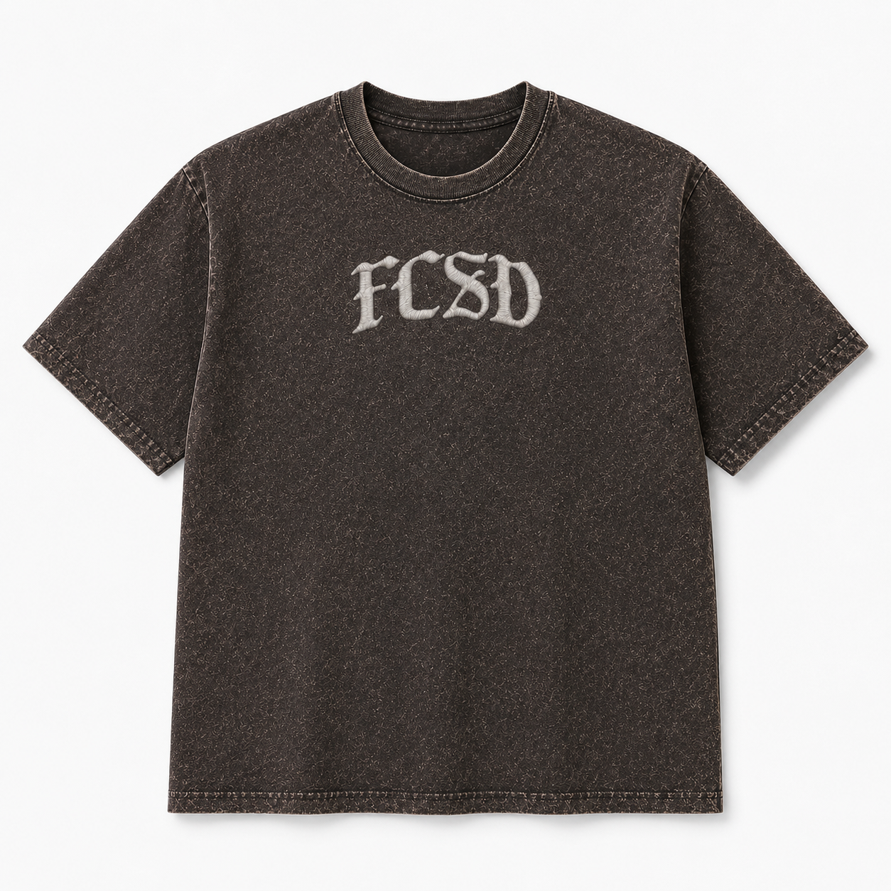 FCSD Mineral-Wash Embroidered Tee