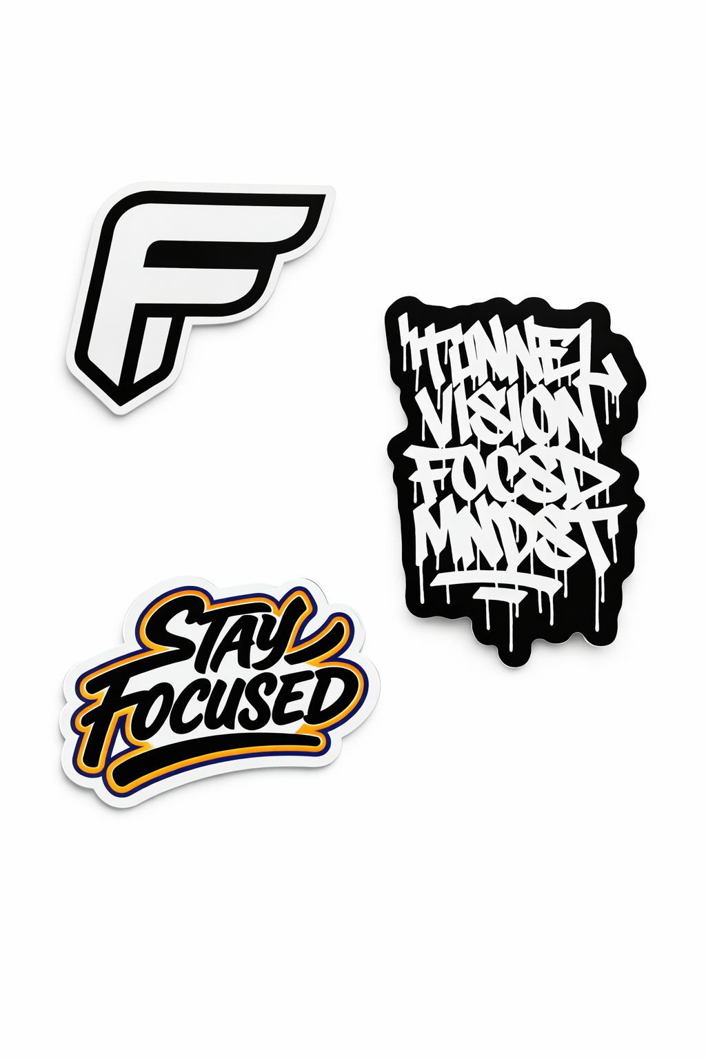 Focused Mindset Stickers